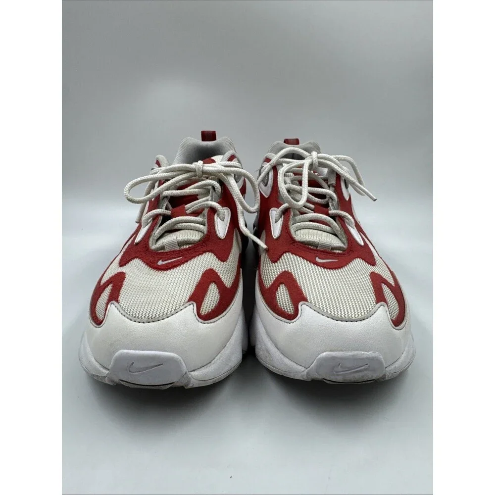 Mens Nike Air Max 200 University Red Fashion Athletic Casual AQ2568 100 Size 9.5